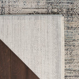 nourison lynx lnx06 ivory blue rug