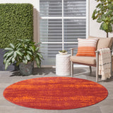nourison nourison essentials nre03 red rug