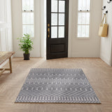 nourison astra machine washable asw10 denim rug