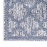 nourison easy care nes01 denim blue rug