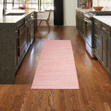 nourison washable essentials wae01 pink rug