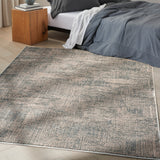 nourison ck024 irradiant irr01 black ivory rug