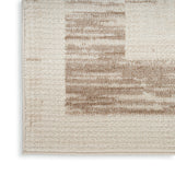 nourison serenity home srh07 mocha ivory rug