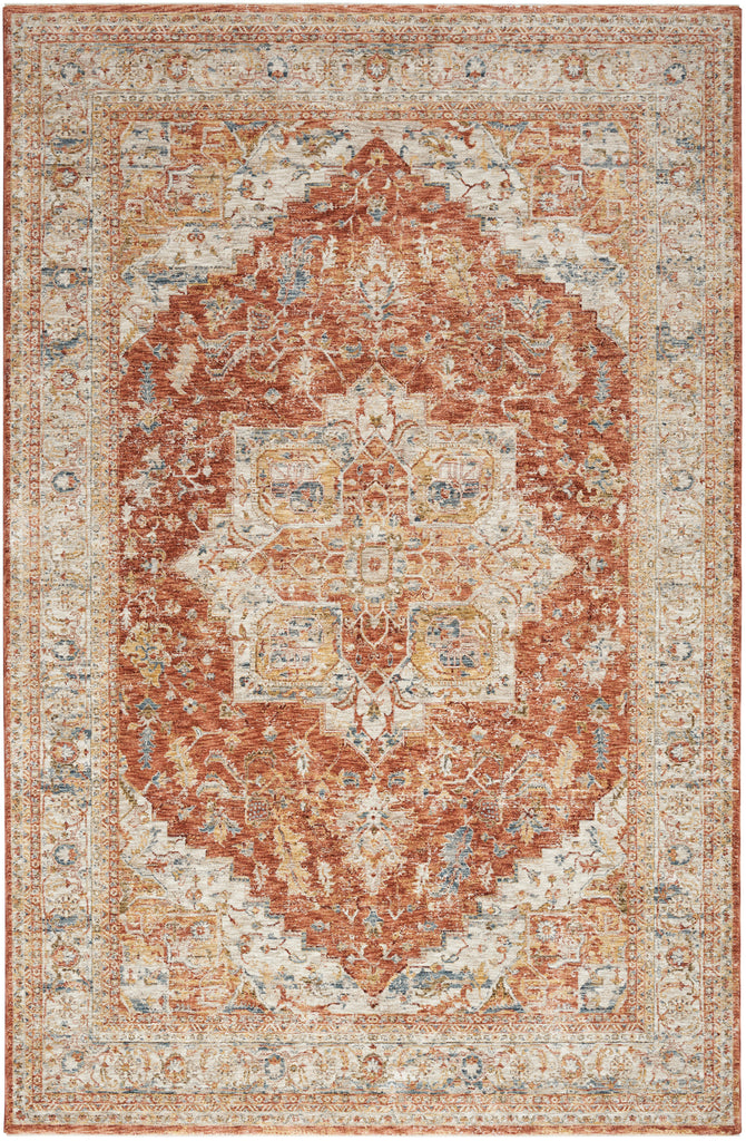 nourison sahar shr06 ivory multicolor rug
