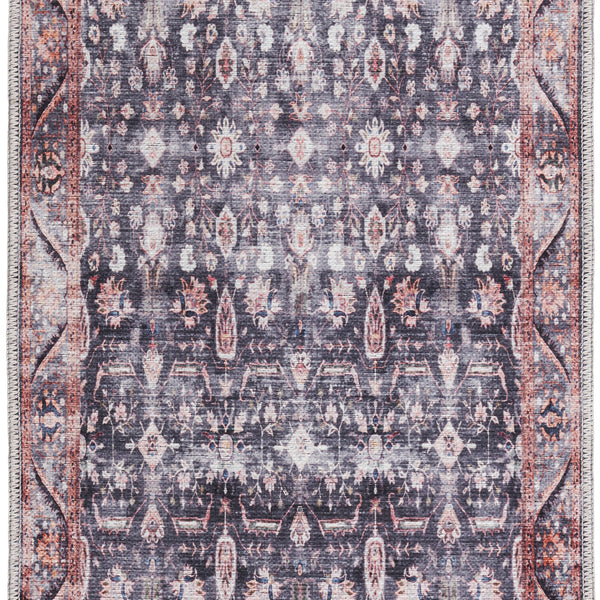 nourison grand washables grw06 navy ivory rug