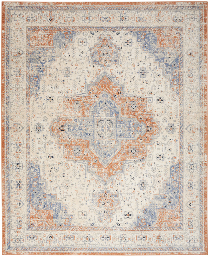 nourison nourison essentials persian nre07 beige blue rug