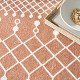 nourison astra machine washable asw10 copper rug