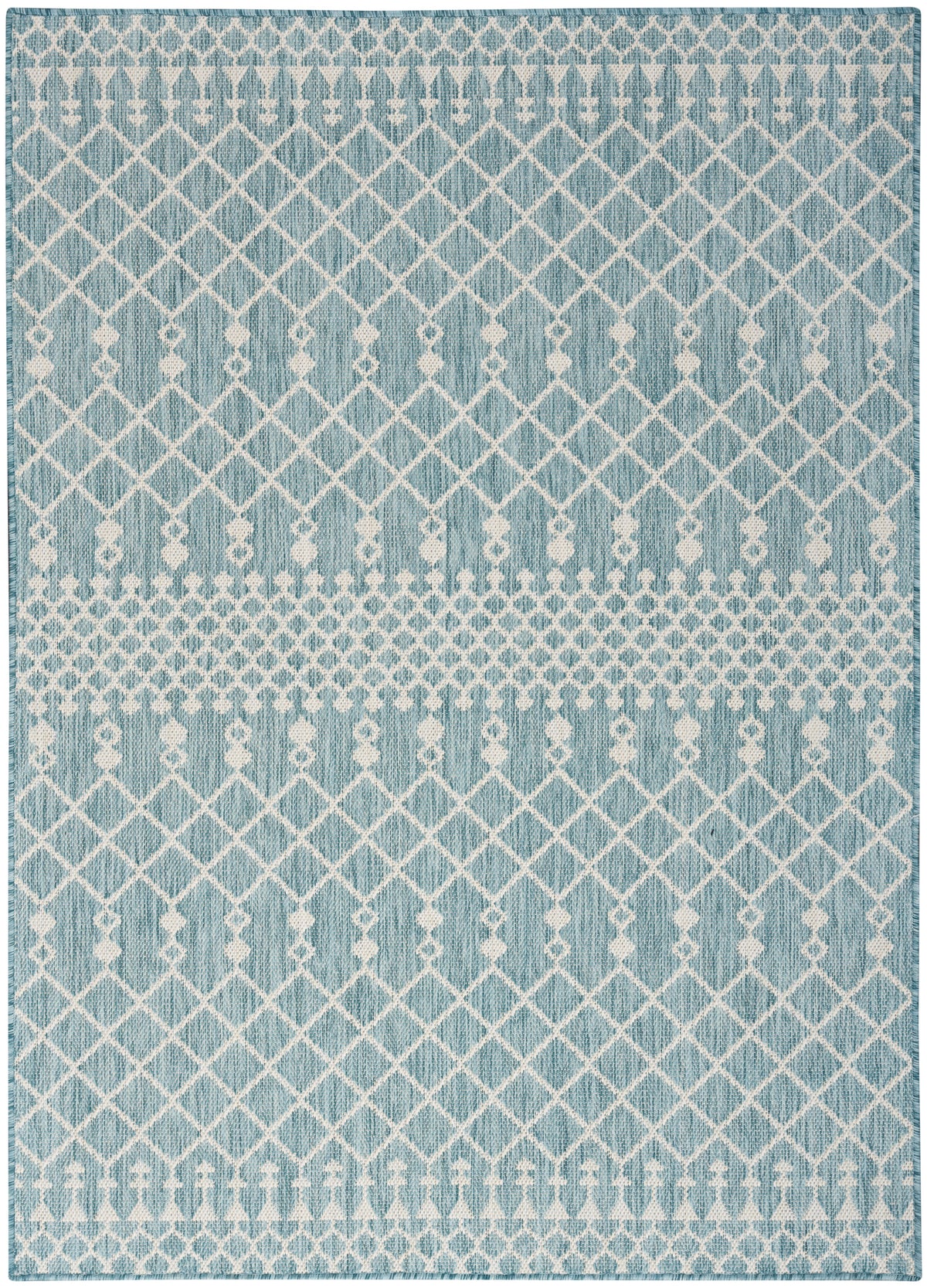 nourison positano pos02 aqua rug