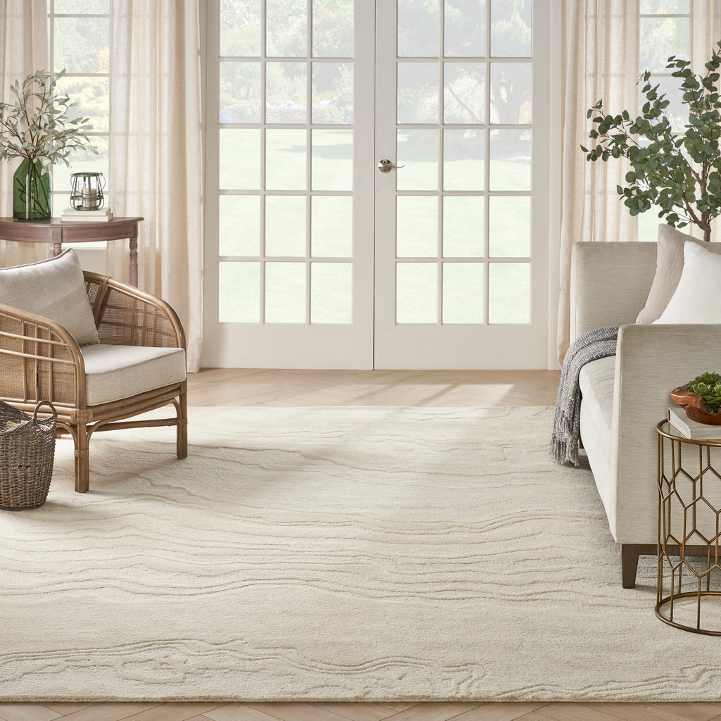 nourison graceful gru01 ivory rug