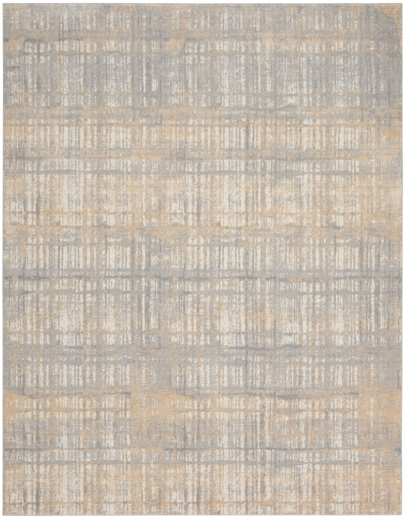 nourison ck005 enchanting ech05 grey ivory rug