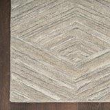 nourison graceful gru03 grey rug
