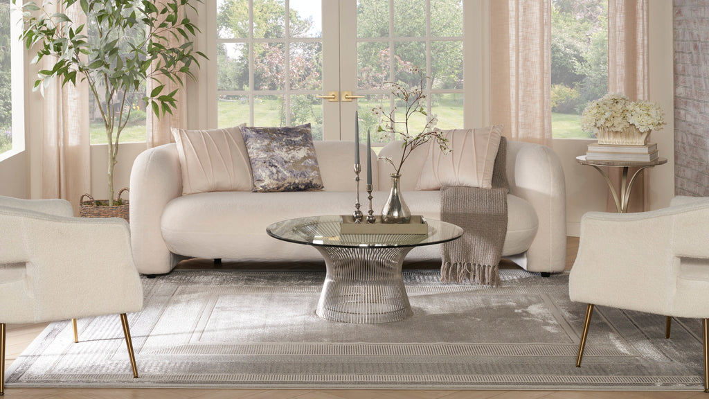 nourison glitz glz07 silver rug
