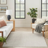nourison natural texture ntx01 ivory mocha rug