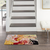 nourison prismatic prs21 multicolor rug