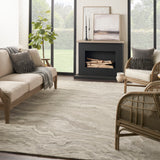nourison graceful gru01 grey rug