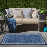 nourison nourison essentials nre02 navy ivory rug