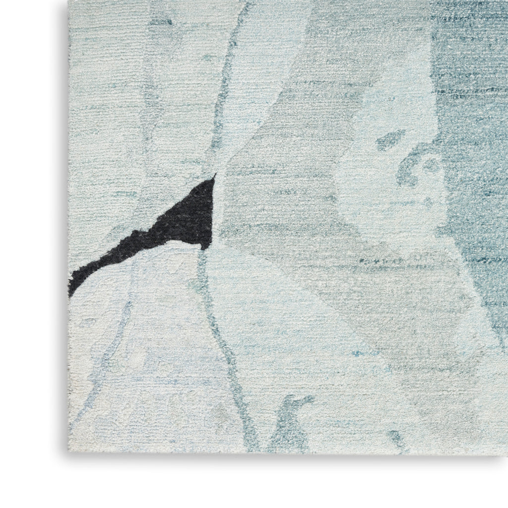 nourison silk shadows sha25 blue pink rug