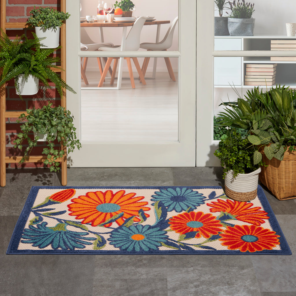 nourison aloha alh33 multicolor rug