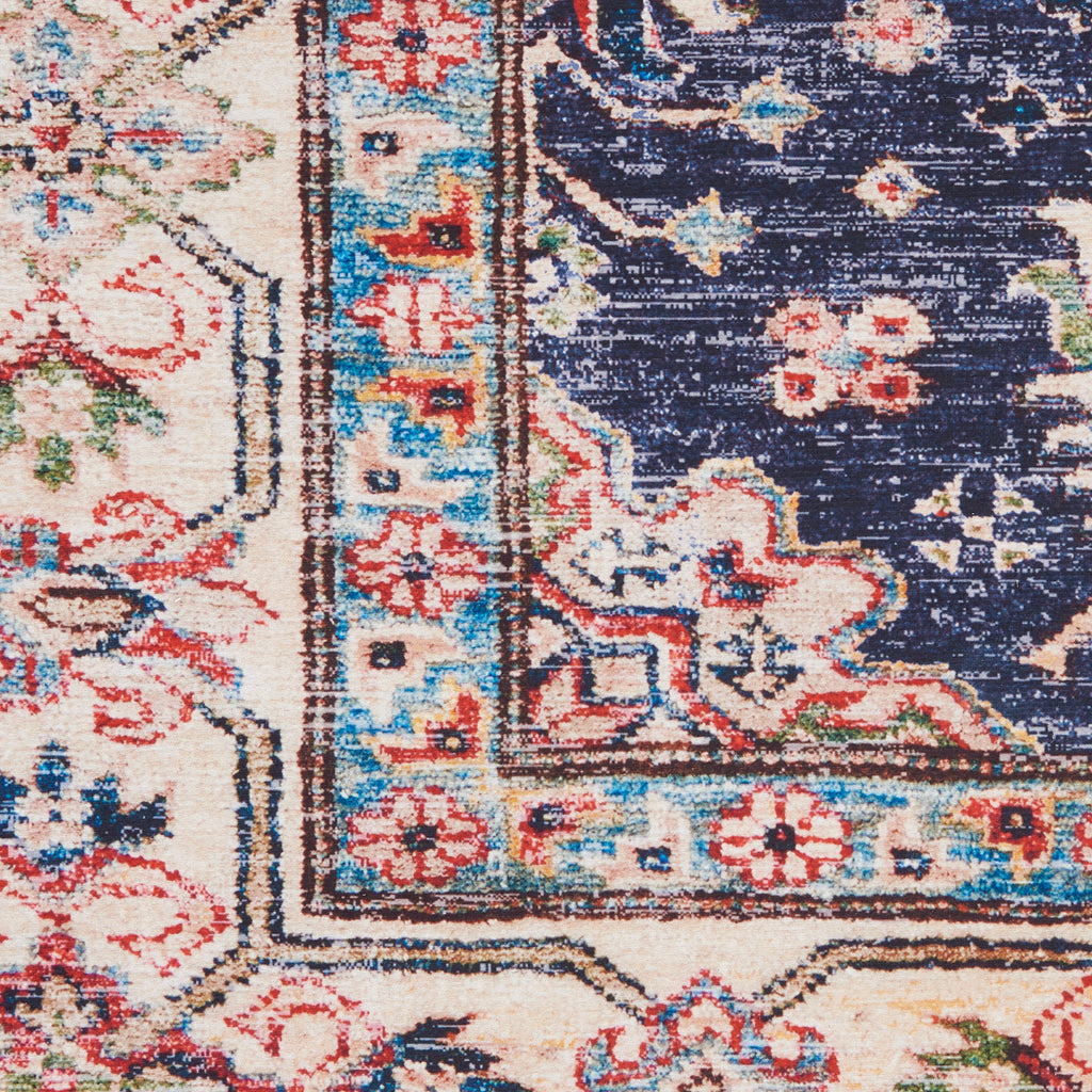 nourison fulton ful01 navy rug