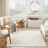 nourison versatile nrv01 ivory white rug