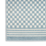 nourison care free caf02 blue rug
