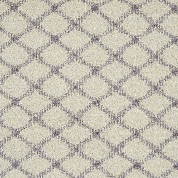 rugs done right custom sheer lattice shlat lilac rug