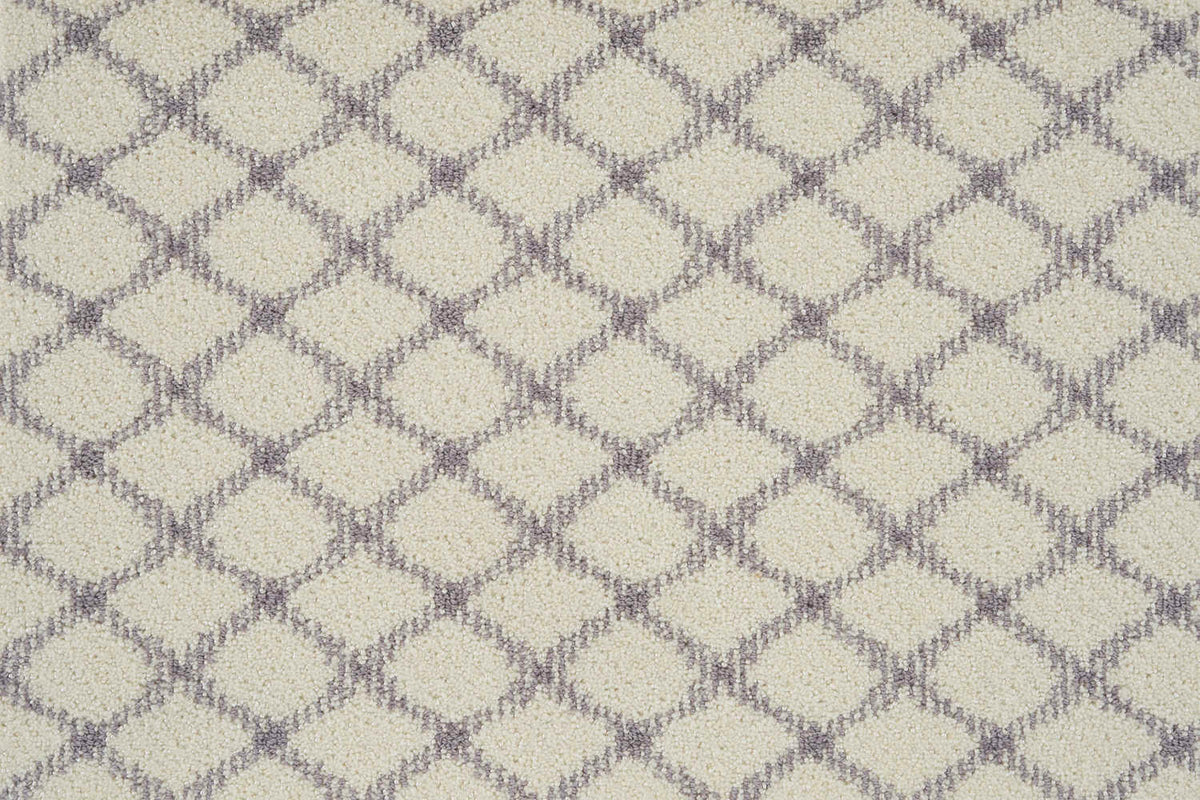 rugs done right custom sheer lattice shlat lilac rug