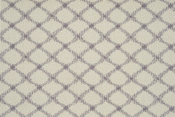 rugs done right custom sheer lattice shlat lilac rug