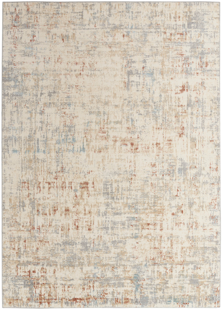 nourison ck005 enchanting ech06 ivory grey rug