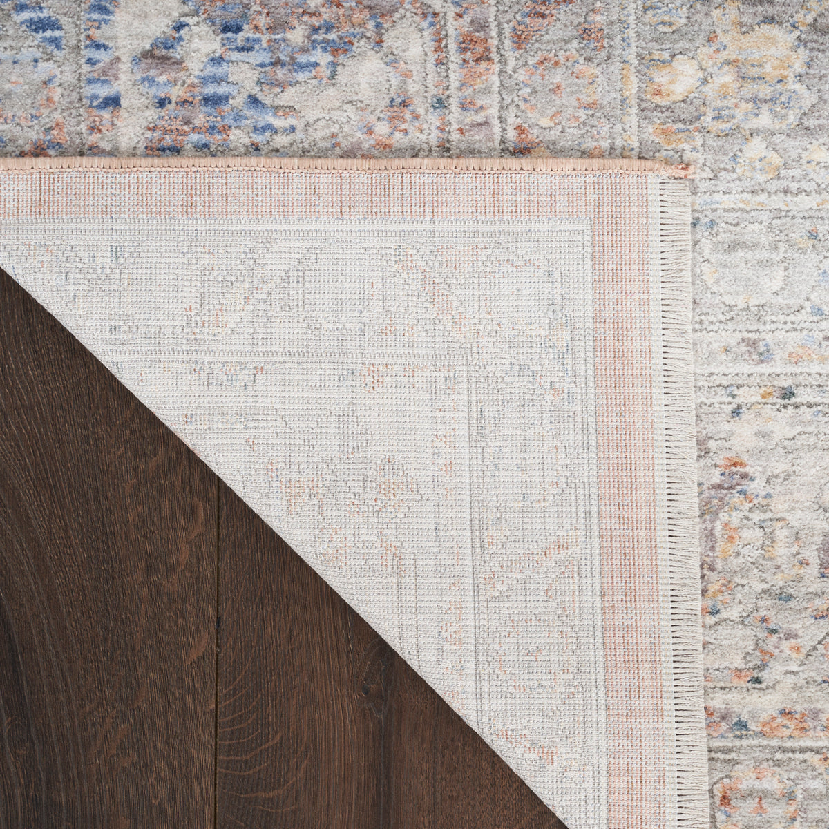 nourison elegant heirlooms elh01 blue multicolor rug