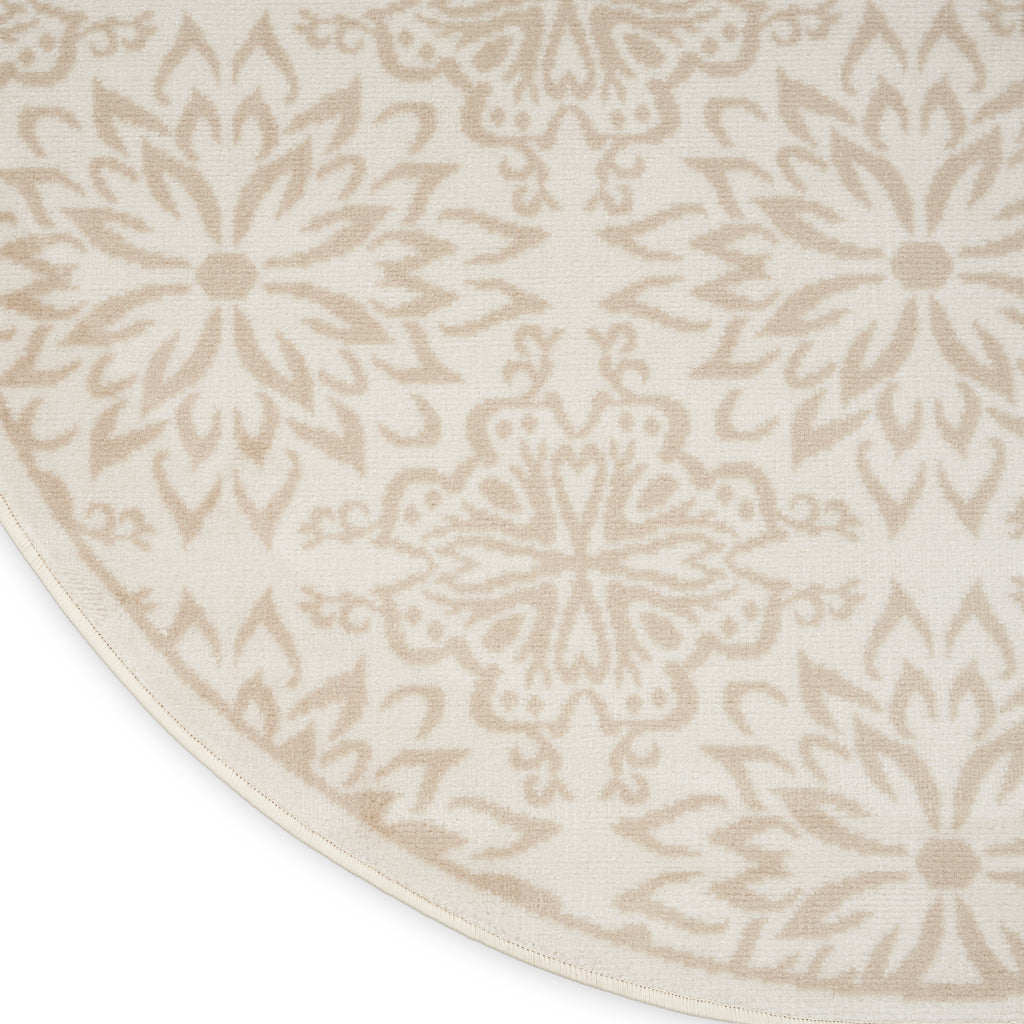 nourison jubilant jub06 ivory beige rug