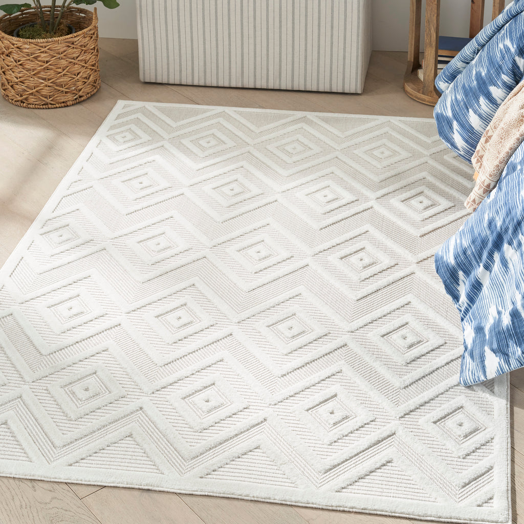 nourison versatile nrv01 ivory white rug