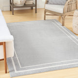nourison nourison essentials nre02 grey ivory rug