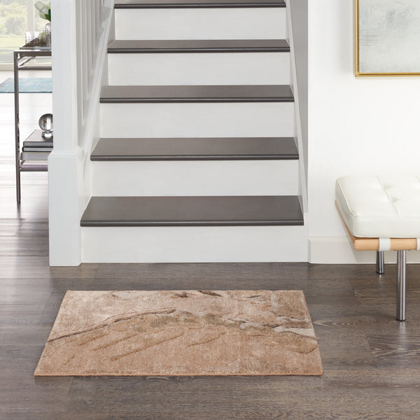 nourison silk shadows sha24 beige silver rug