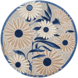 nourison aloha alh33 blue grey rug