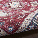 nourison fulton ful03 red rug
