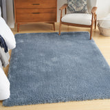 nourison dreamy shag drs05 light blue rug