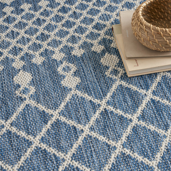 nourison positano pos02 navy blue rug