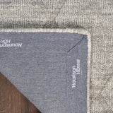 nourison wool haven woh01 grey rug
