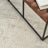 nourison harmony hay04 ivory grey rug