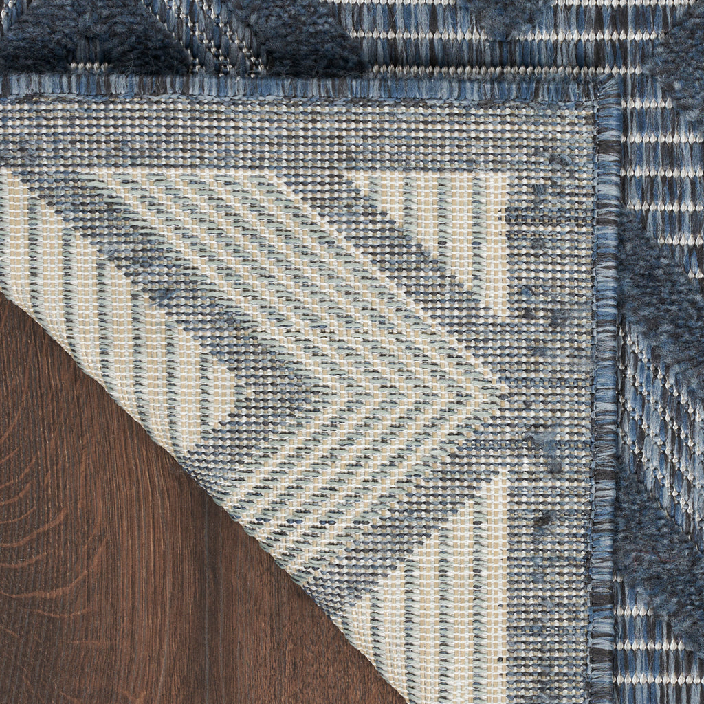 nourison versatile nrv01 navy blue rug