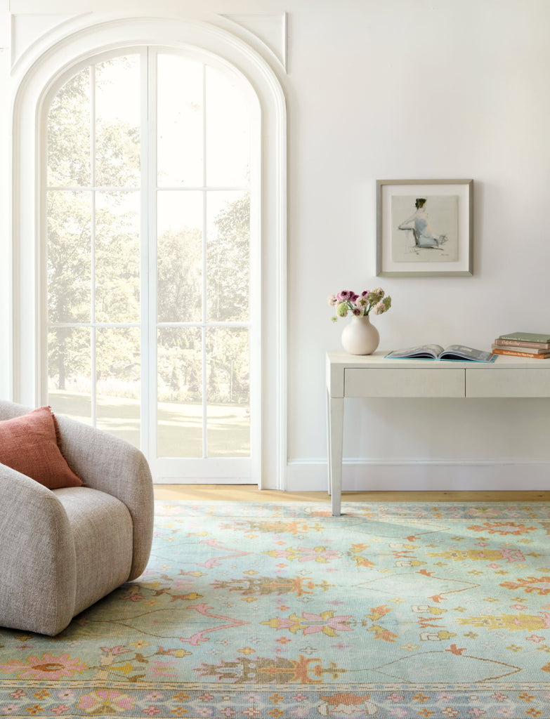 dash albert mara da2311 sky hand knotted wool rug