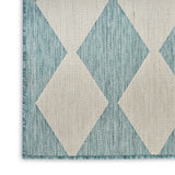 nourison positano pos04 aqua rug