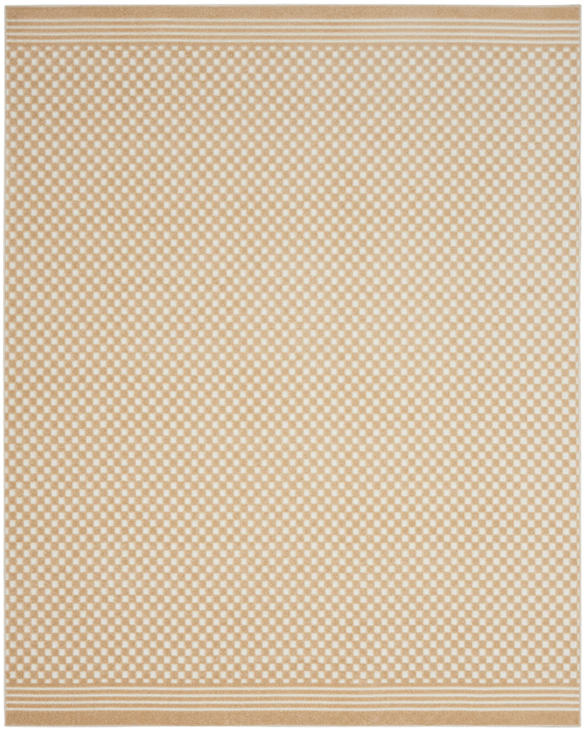 nourison care free caf02 taupe rug
