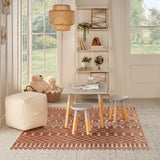 nourison astra machine washable asw10 copper rug