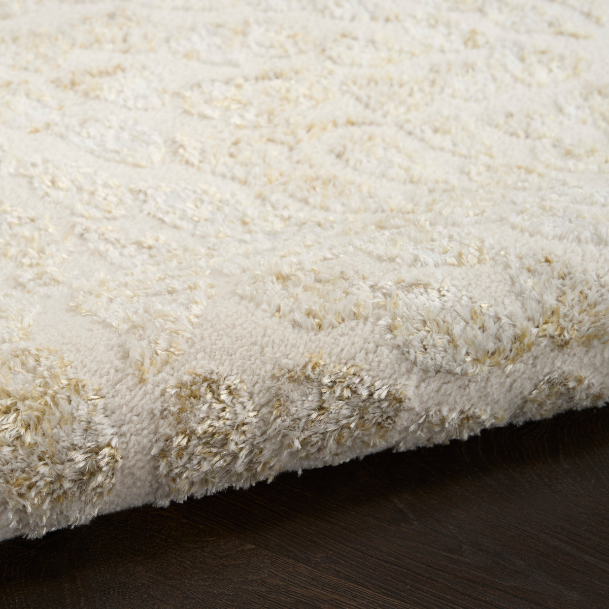 nourison ambiance ami02 ivory gold rug