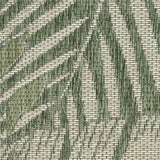 nourison garden oasis goa02 green ivory rug