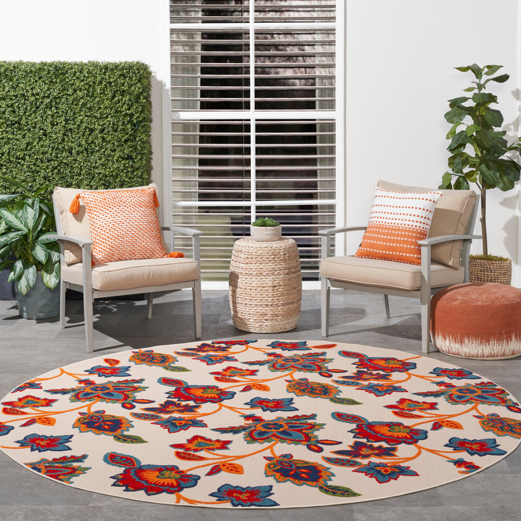 nourison aloha alh31 multicolor rug