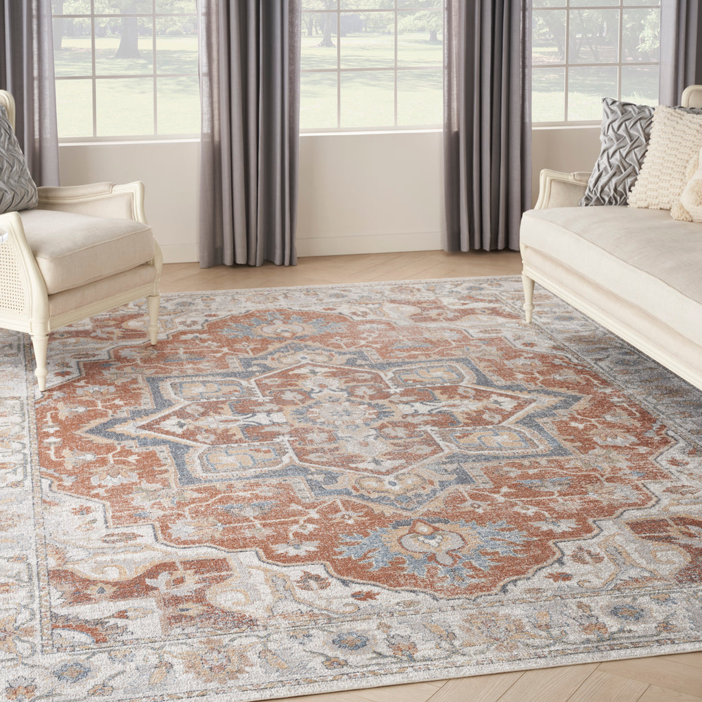 nourison astra machine washable asw12 gold multicolor rug
