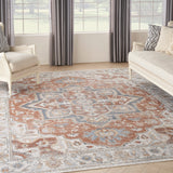 nourison astra machine washable asw12 gold multicolor rug